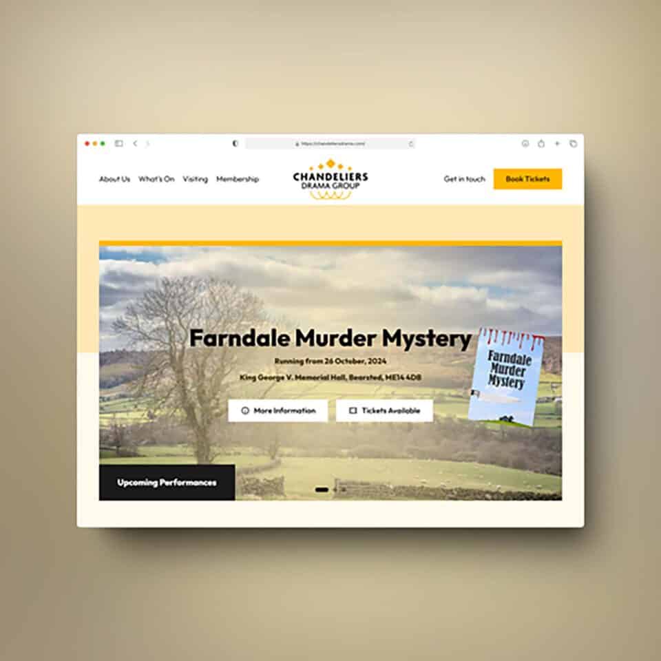 Chandeliers Drama Group Kent