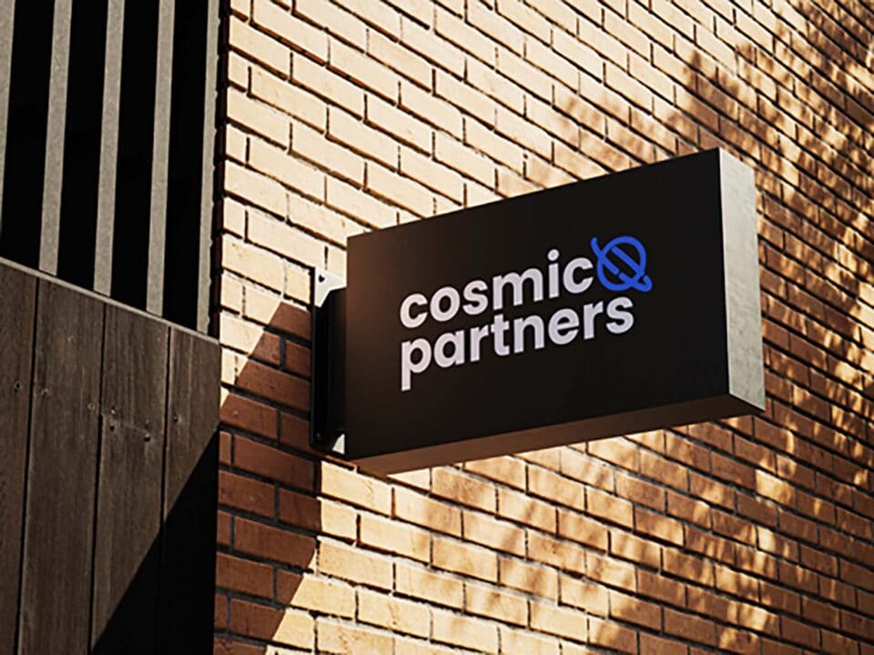 Cosmic Partners Signage