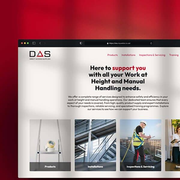 DAS Webpage Development