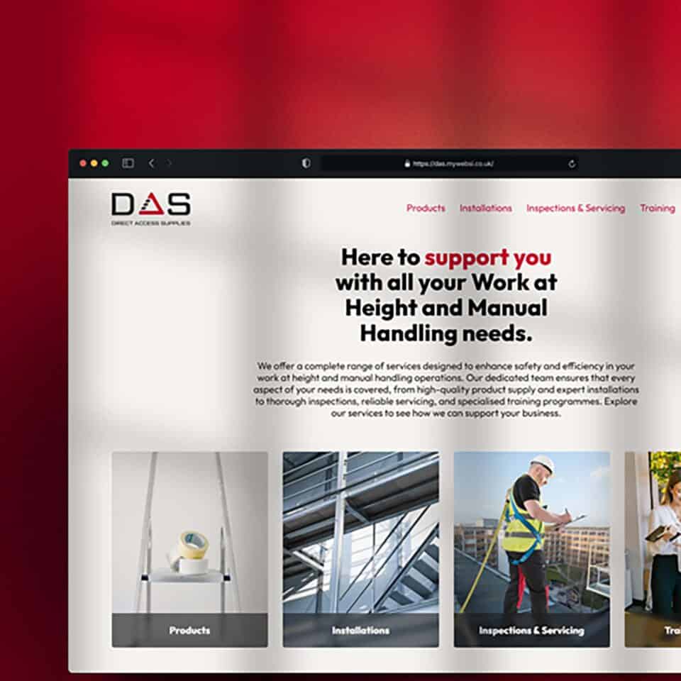 DAS Webpage Development
