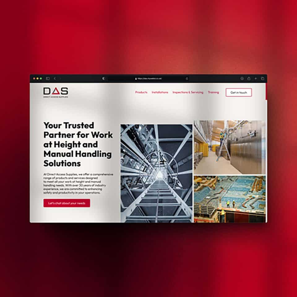 DAS Webpage Development
