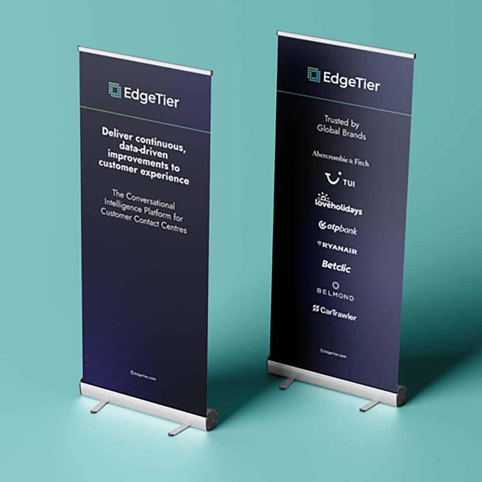 EdgeTier roller banner design