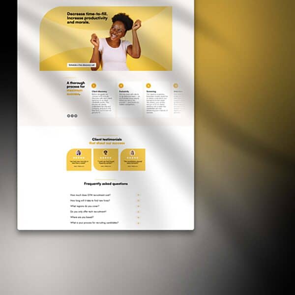 Hyperity - Brand design and website mockups