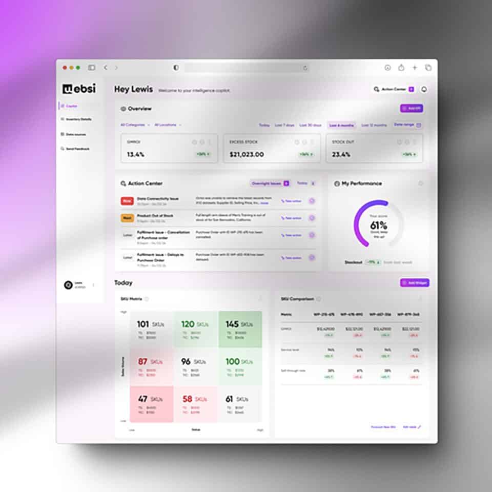 Figma SaaS design mockups - Tightly.io