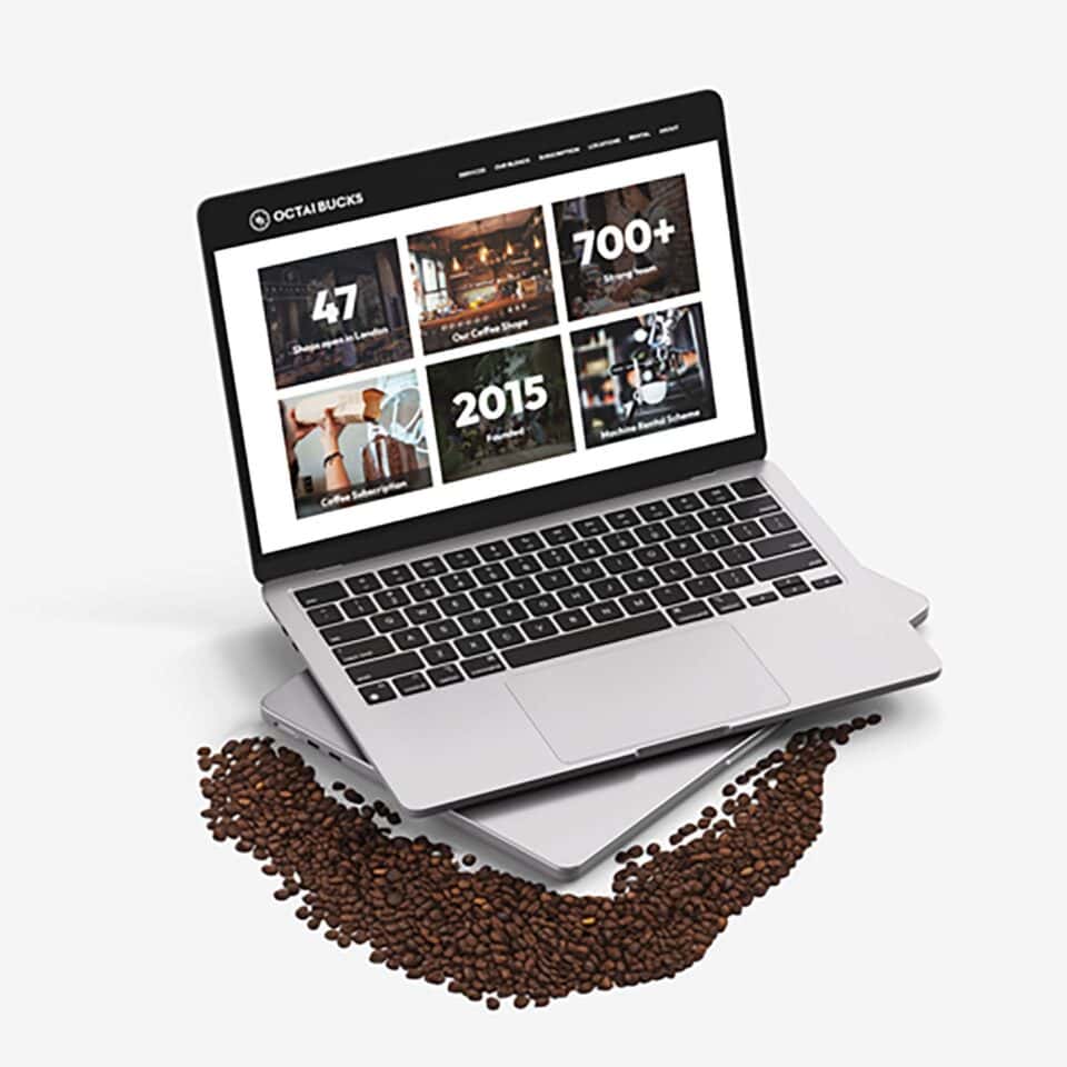 OctaiBucks Desktop Website