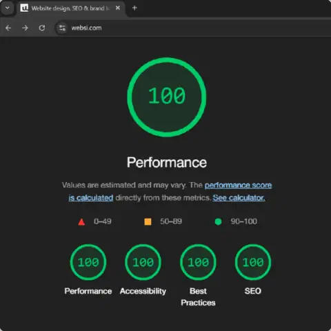 Why Businesses Who Care About Results Choose Websi 4 Performance focused websites - Custom website design by Websi – professional, fast-loading, mobile-friendly websites built for performance, scalability, and high conversion rates.